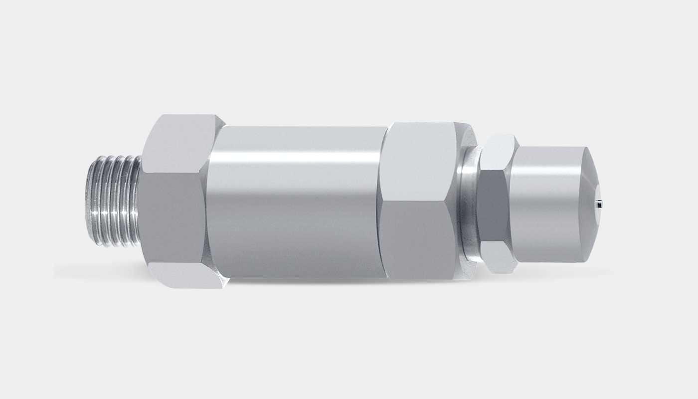 SCHLICK Model 1055: Pressure controlled valve with adjusting screw.